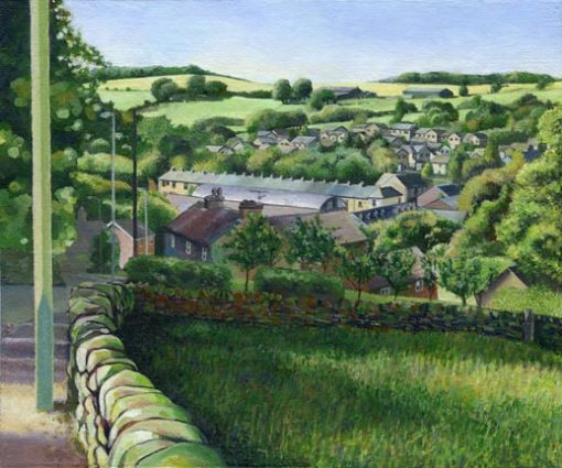 Painting of Norcross Brow, Withnell
