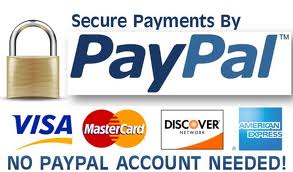 Secure payments by PayPal